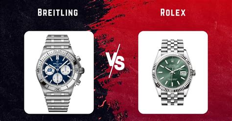 Rolex vs. Breitling: A Clash of the Luxury Watch .